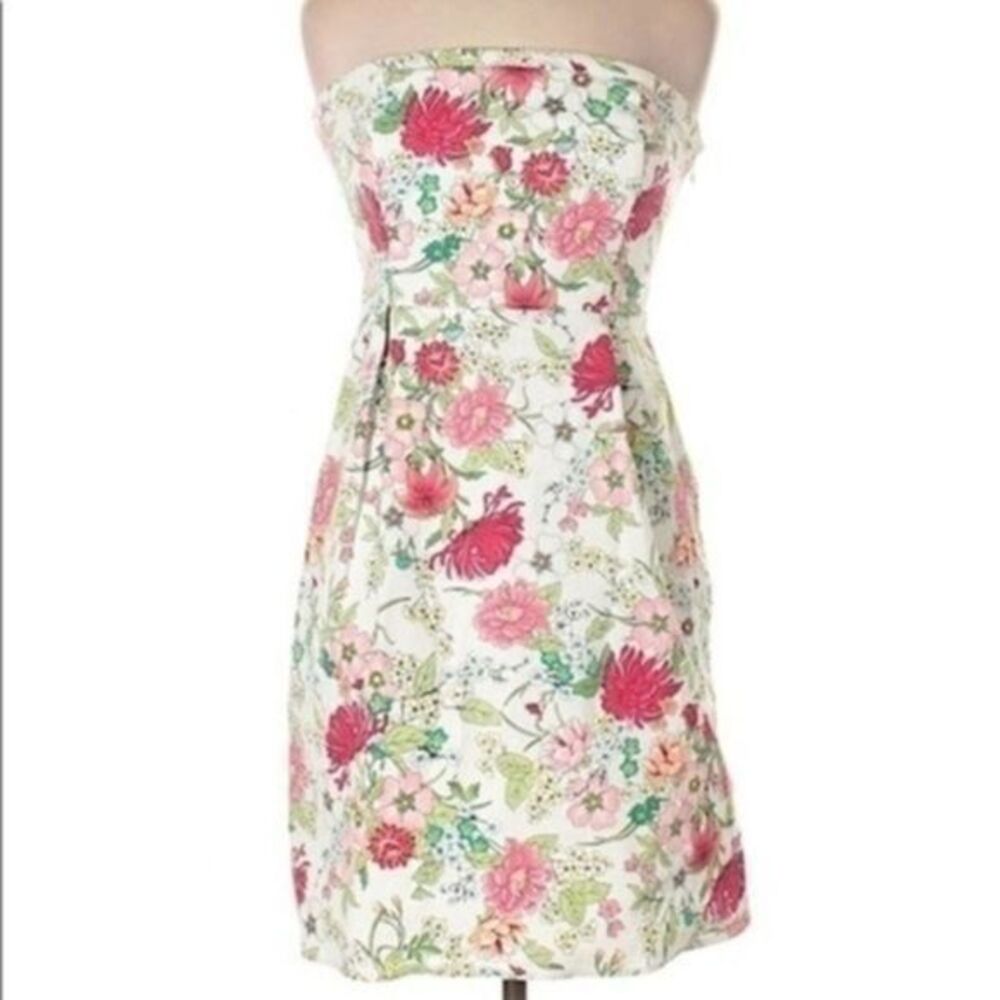 Old Navy Floral Strapless Dress